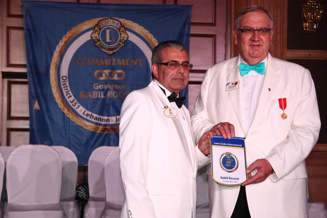 Lions D351 - Past Governors honoring dinner